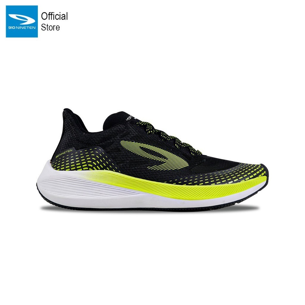 SALE 910 Nineteen Haze 1.5 Run shoes -Black/Green Neon/White