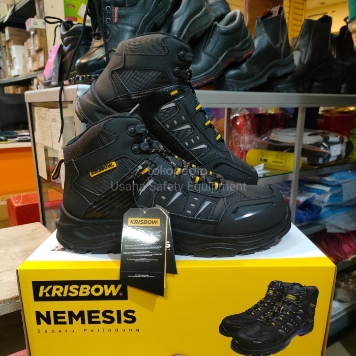 Sepatu safety krisbow Nemesis original promo - 43