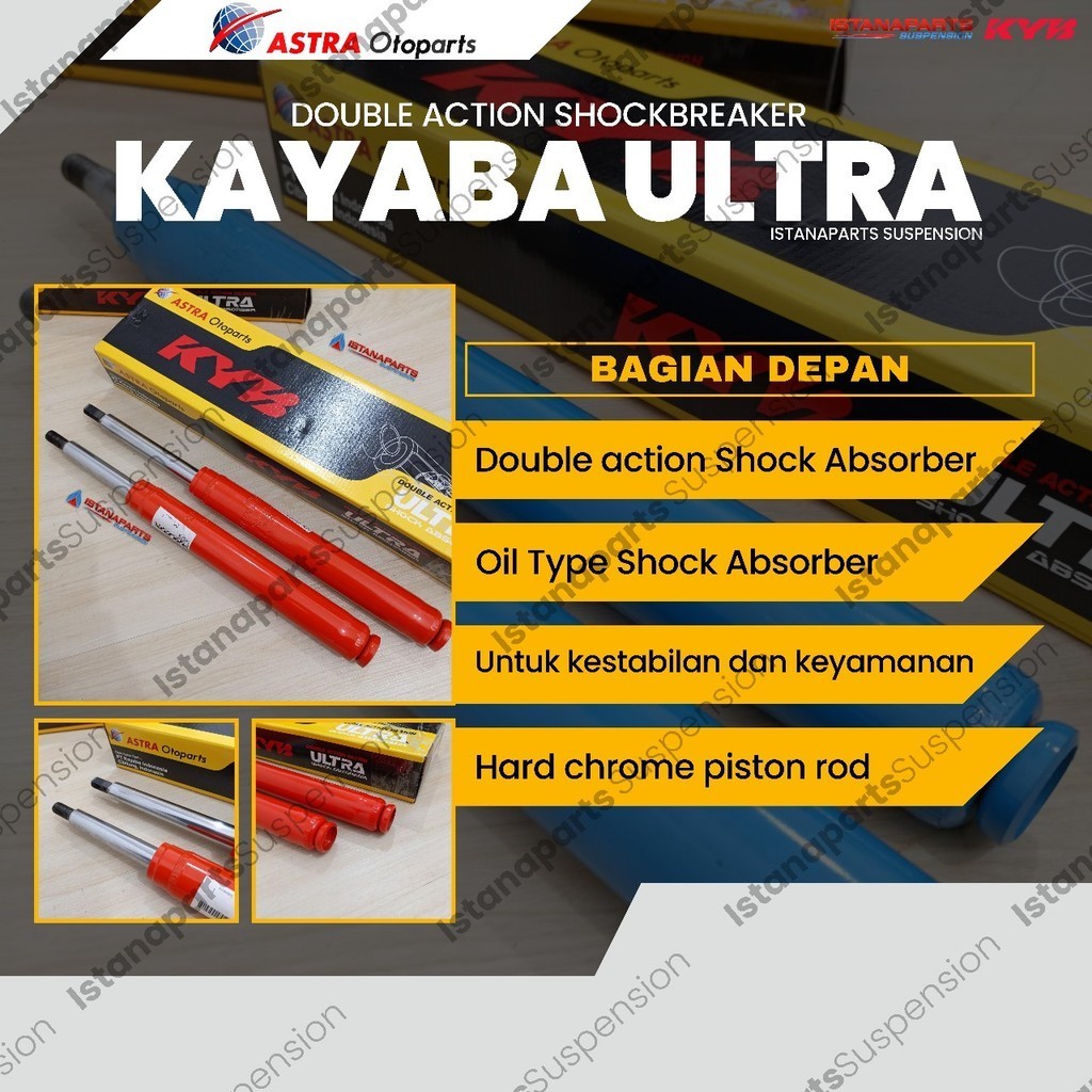 Shockbreaker Shock Breaker Merk KYB Kayaba Ultra Futura Depan Original Asli