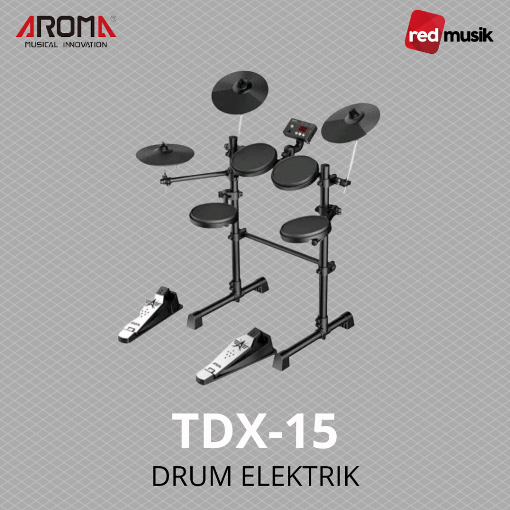 SPESIAL PROMO 70% Drum Elektrik Aroma TDX 15 Aroma Electric Drum TDX-15 TDX15