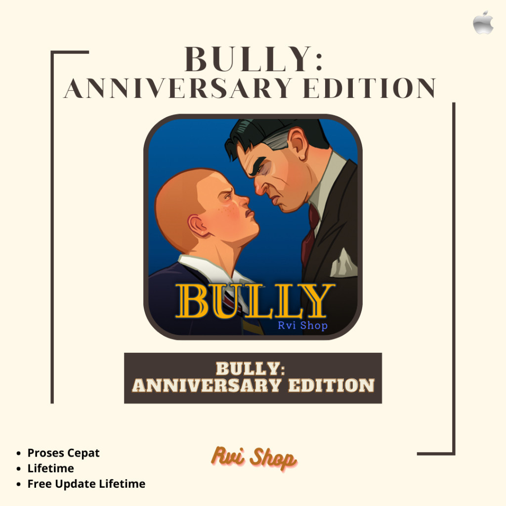 Game Bully Anniversary Edition Ps2 lOS lphone lpad ios. - GAME MURAH