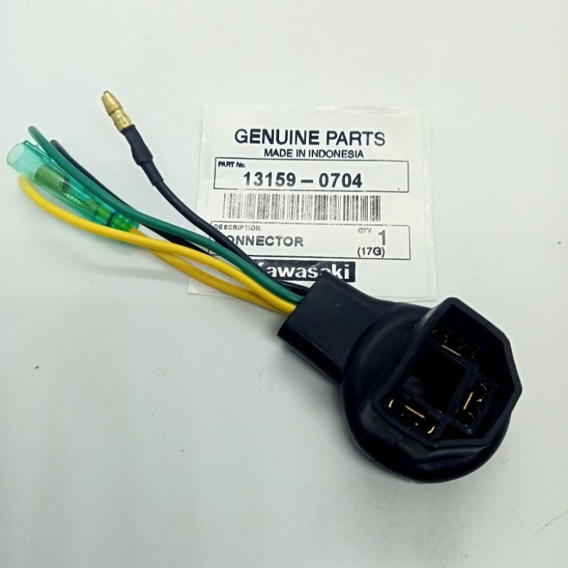 Kabel soket lampu depan H4 KAWASAKI NINJA RR NINJA R NINJA 250 KARBU