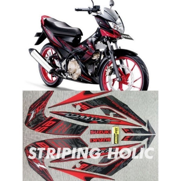 STIKER STRIPING SATRIA FU 2012 SE LIMITED EDITION