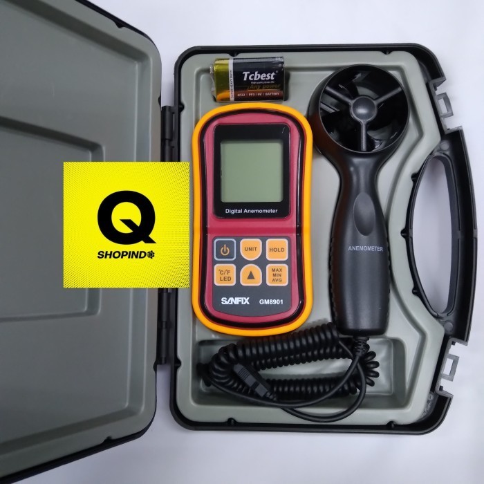 SANFIX GM-8901 / GM8901 / GM 8901 Digital anemometer kecepatan angin