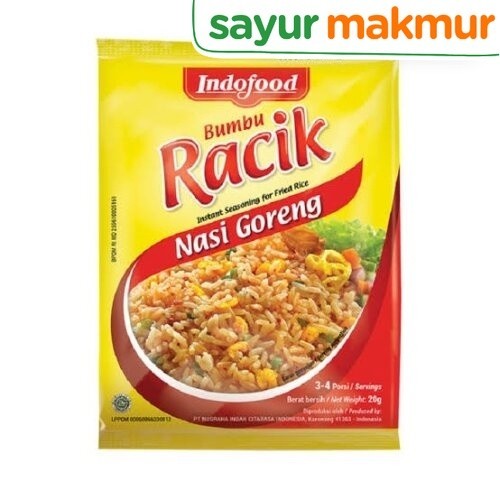 

Indofood Bumbu Racik Nasi Goreng 20 gram Sayurmakmur