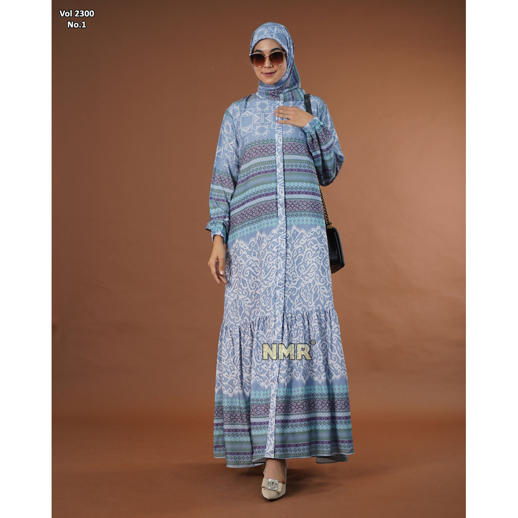 NMR Gamis Marbella Vol 2300-1 ( INC Hijab )