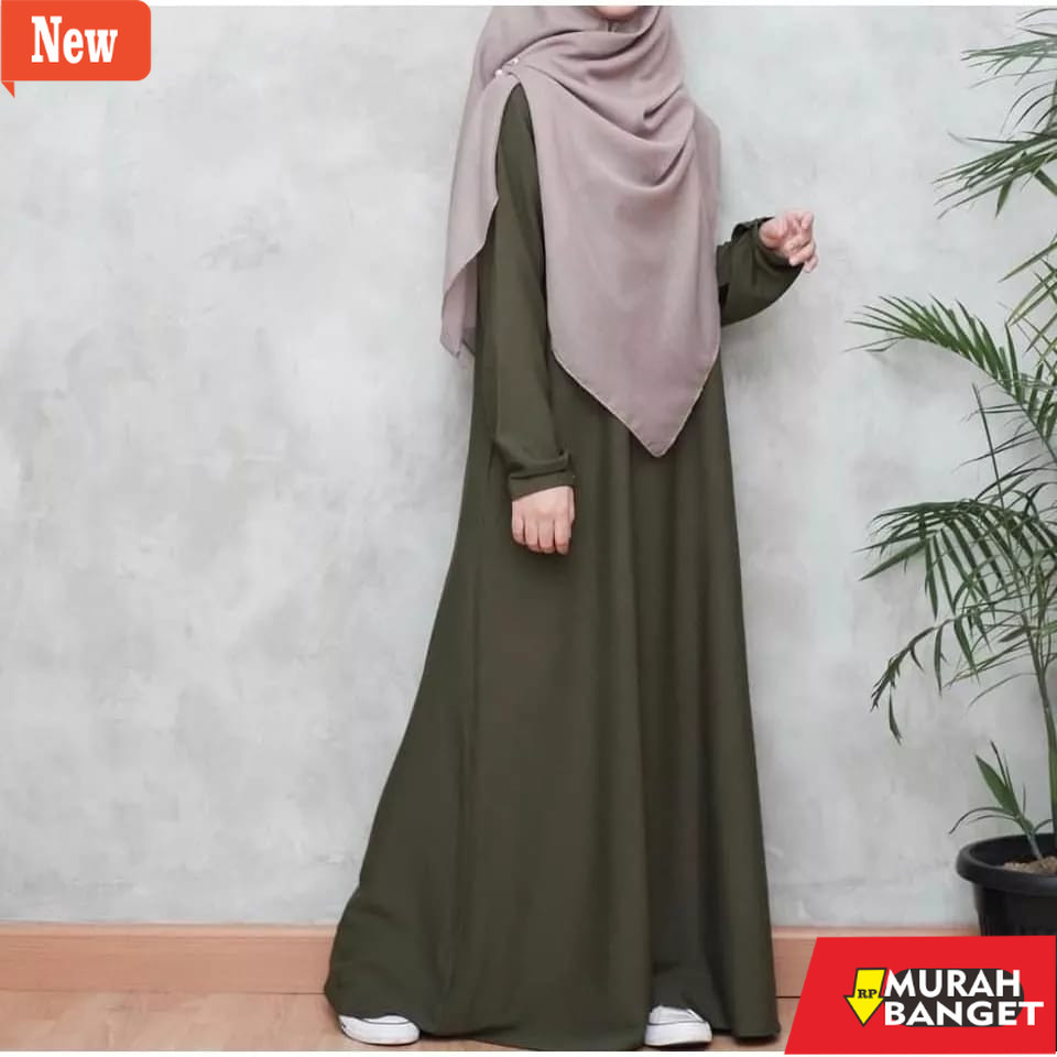 abaya lebaran ala Turkey- annastasya_collection COD ABAYA BASIC FARRASI / GAMIS SYARI PREMIUM / GAMI