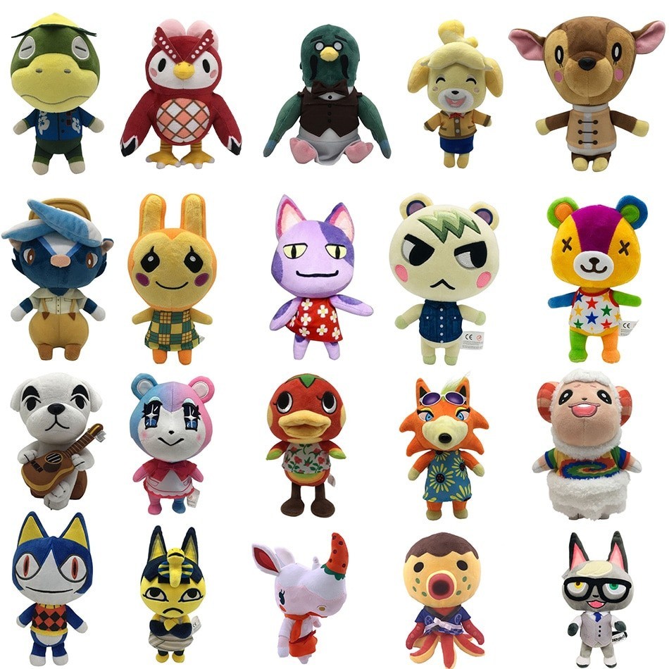 20cm Animal Crossing Raymond Punchy Celeste Diana Marshal Zuck KK Plush Toy Cartoon Tom Plush Stuffe