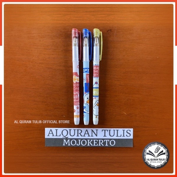 

Bolpoin Gel pen gel size 0.5 rekomendasi Tulis Alquran