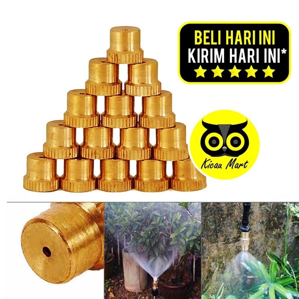 KICAU MART HEAD NOZZLE Alat Siram Jetnozzle Kepala Semprotan Air Taman Kebun Head Sprinkler Sprayer 