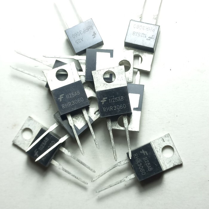 DIODA ULTRAFAST MUR3060 RHR3060 RHRP3060 DIODE MUR RHR RHRP 3060 2 pin kaki Fajar elektro 2