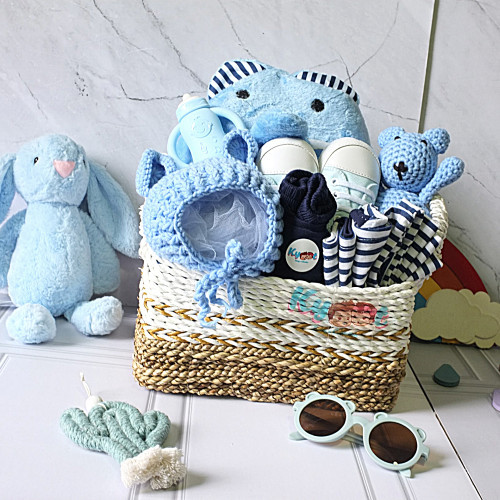 

[Terlaris] Kyoot/Hampers Baby/bingkisan bayi/ Kado Bayi Cewe/Parcel Baby - Biru