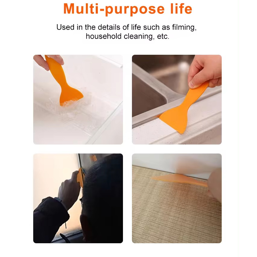 Kape Alat Dempul Nat Keramik Scraper Sealant Sticker Wallpaper Kaca Film Tool