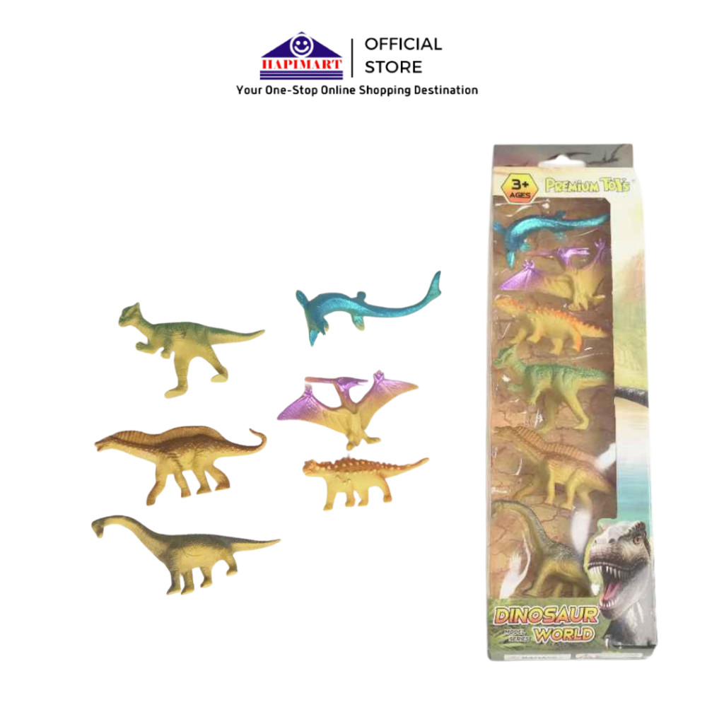 Set Mainan Hewan Dinosaurus Simulasi Anak-anak/Mainan Mini Dinosaurus Toys