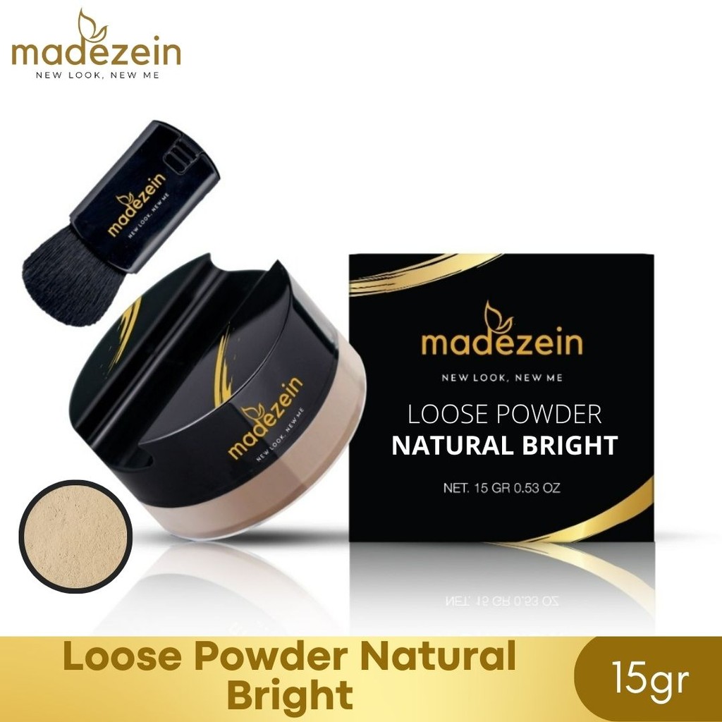 Loose Powder Natural Bright Oil Control & Smooth Finish by Madezein