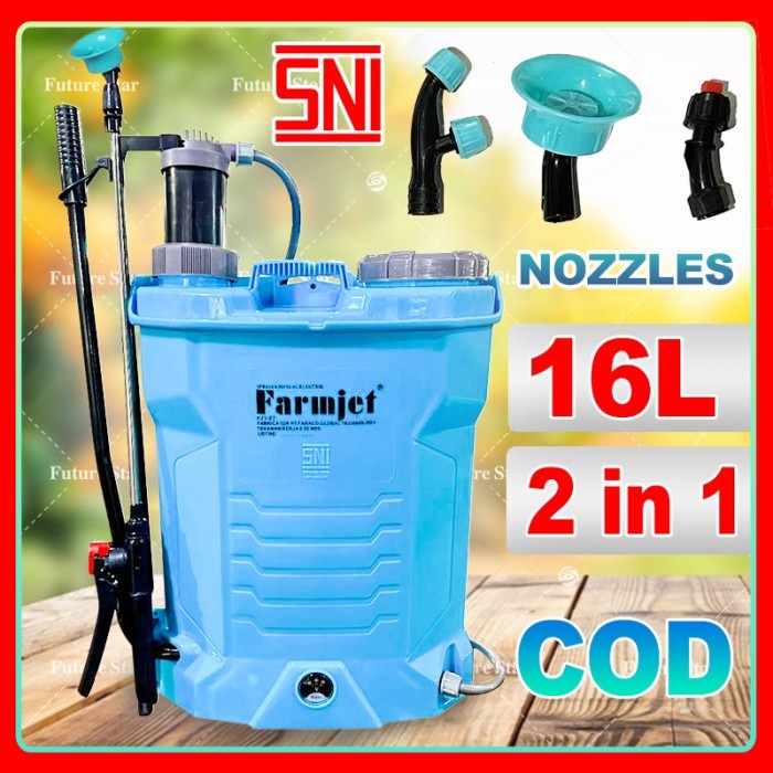 SNI Sprayer Elektrik Tangki 16 Liter Alat Semprot Tangki Semprotan Tanaman Hama Padi Otomatis Air Pr