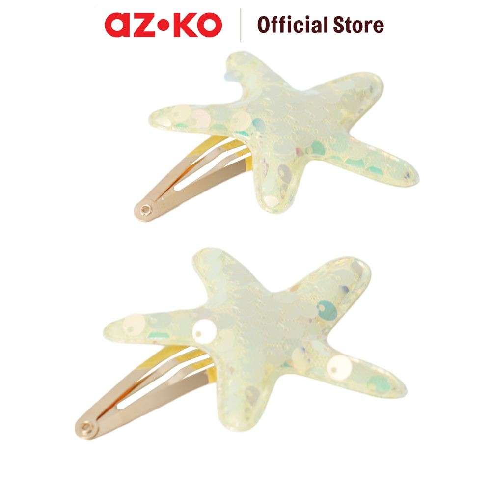 AZKO Ataru Set 2 Pcs Jepit Rambut Twinkle Star hair clip aksesoris jepitan cewek penjepit hiasan ram