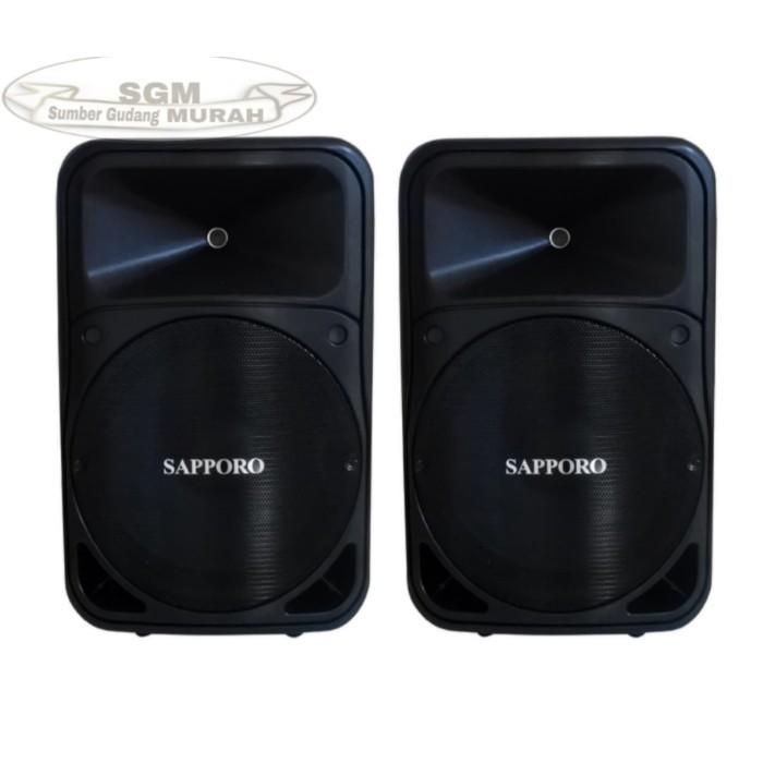 SPEAKER BLUETOOTH SAPPORO ACTIVE+PASIVE 15 INCH ORIGINAL GARANSI RESMI