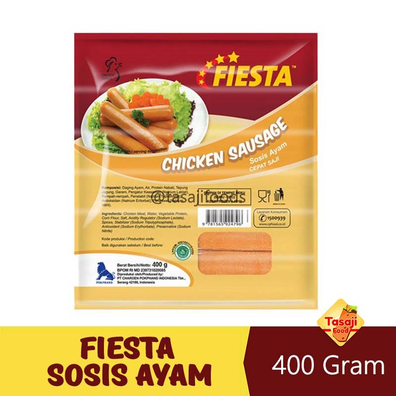 

Fiesta Sosis Ayam FROZEN FOOD 400 Gram Chicken Sausage