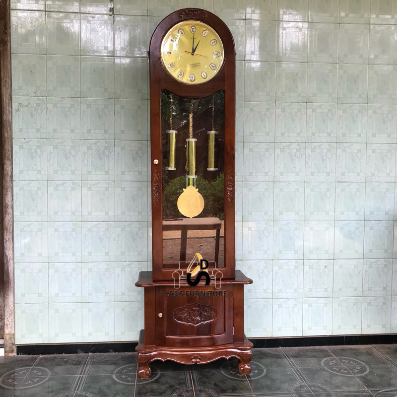 Lemari Jam Kayu Jati Lemari Jam Hias Jam Hias Kayu Jati