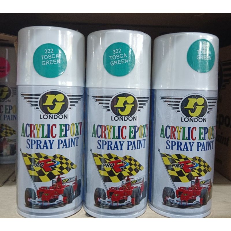 cat semprot Pilok pilox cat semprot rj london rj 150cc Tosca Green 322 150cc hijau tosca 150cc rj lo