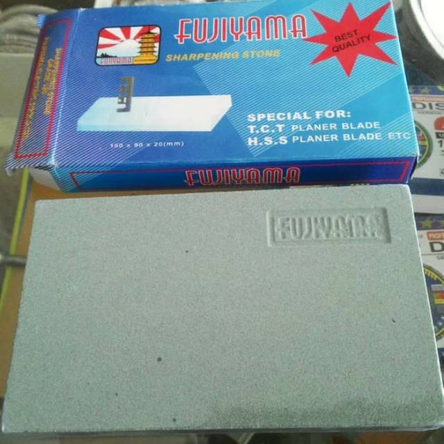 ORIGINAL Fujiyama Batu Asah Pisau Mesin sugu serut planer TCT