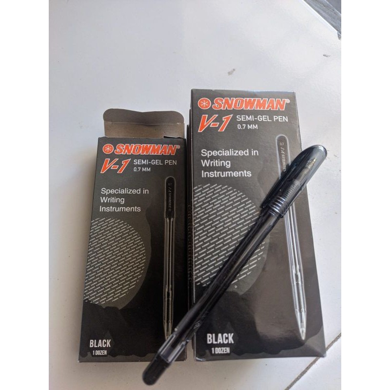 

pen pena V1 snowman 1 dozen