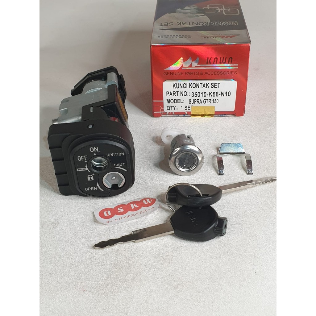 Kunci Kontak Set Sadel Jok SUPRA GTR150 Kawa