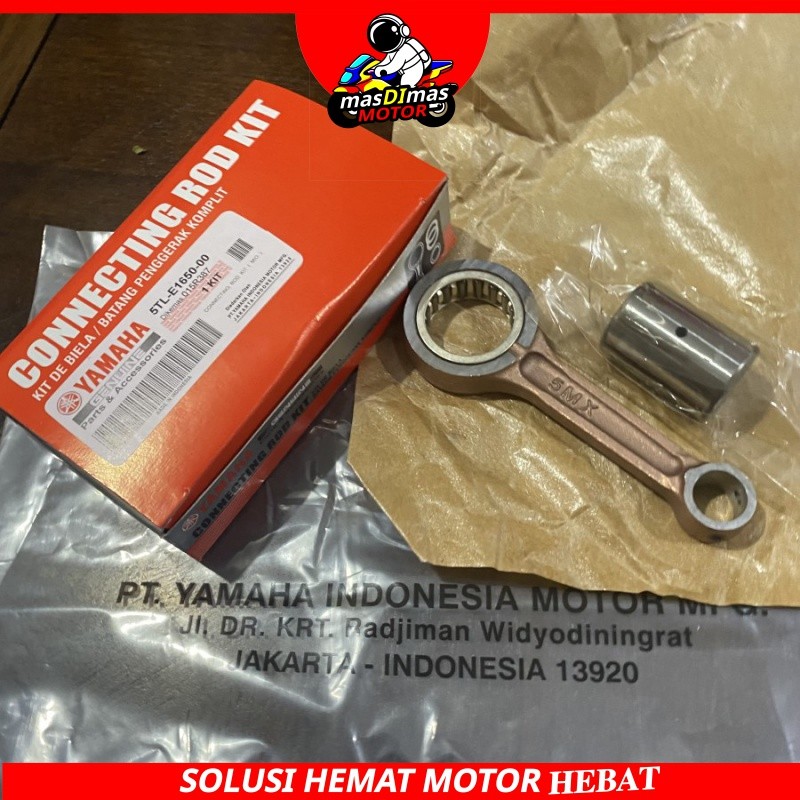 5TL STANG SEHER CONNECTING ROD MOTOR MIO SMILE SPORTY SOUL KARBU NOUVO FINO OLD LAMA Z LELE KARBURAT