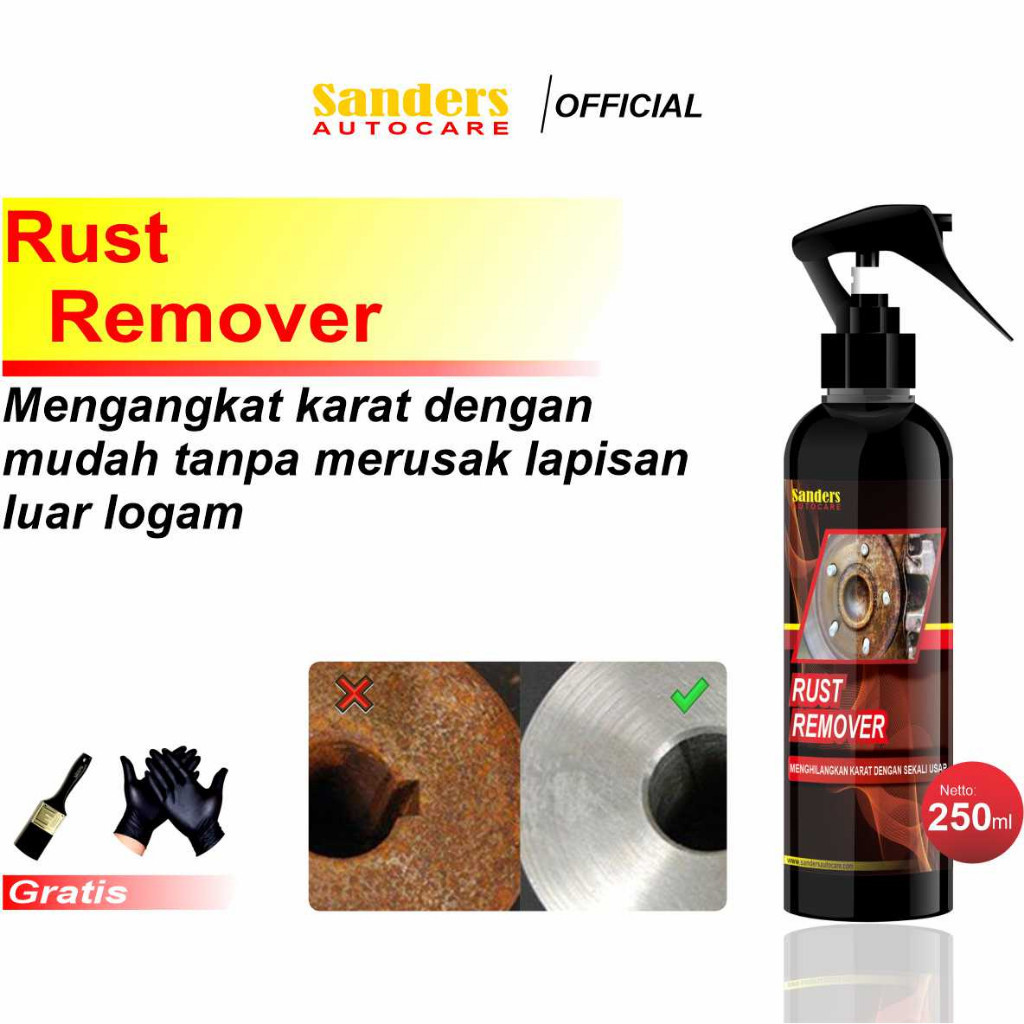 Sanders Penghilang Pembersih Kerak Karat Blok Mesin Motor Mobil Besi Engine Degreaser Rust Blast Rem