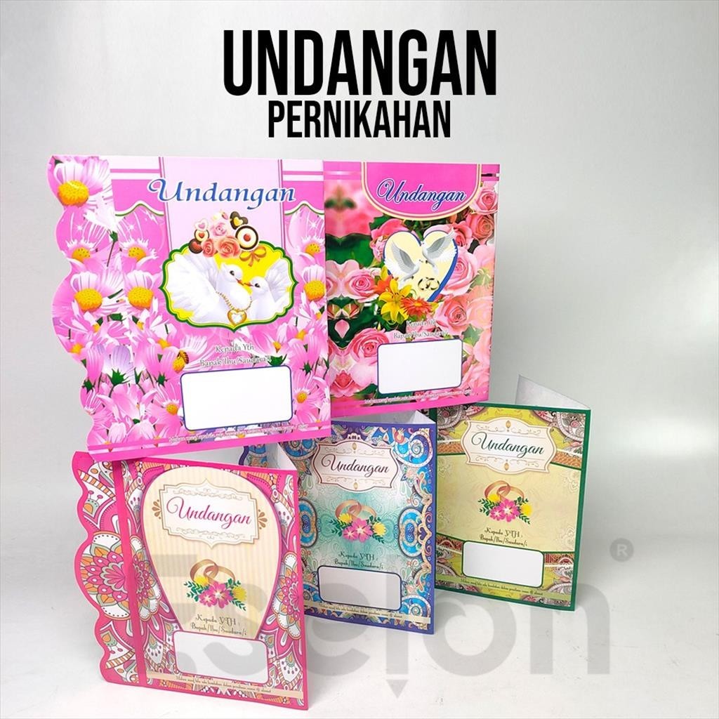 

[ES.JKT] 40lbr Undangan Nikah / 1PAK Undangan Pernikahan