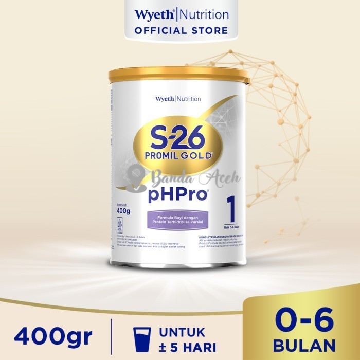 

(Aceh) S-26 PROMIL GOLD pHPro 1 400g
