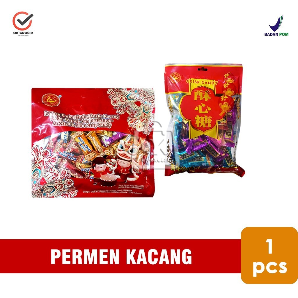 

Permen Enting Kacang Chen Liang Ji Crispy Candy (1 pcs)