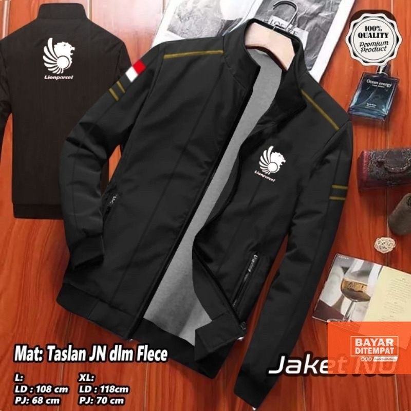 JAKET EXPEDISI LION PARCEL JAKET CUSTOM SABLON