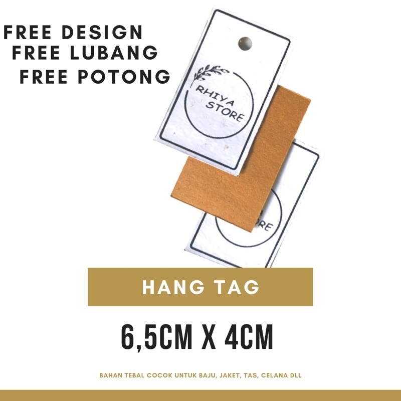 

HANGTAG BAJU CETAK CUSTOM KARTU UCAPAN JAKET KAOS MURAH TEBAL COKLAT 6,5x4 TANPA TALI LABEL HARGA MERK BAJU PAKAIAN FREE DESIGN CETAK KERTAS COKLAT RUSTIC KLASIK