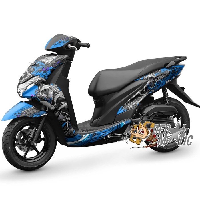 Decal Freego Full body Stiker Yamaha Freego 125 2018 2019 2020 2021 Venom