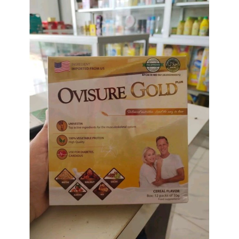 

BESS SELLER| OVISURE GOLD SUSU HERBAL VITAMIN TULANG DAN SENDI SYARAT KEJEPIT KERAM ORIGINAL USA BPOM