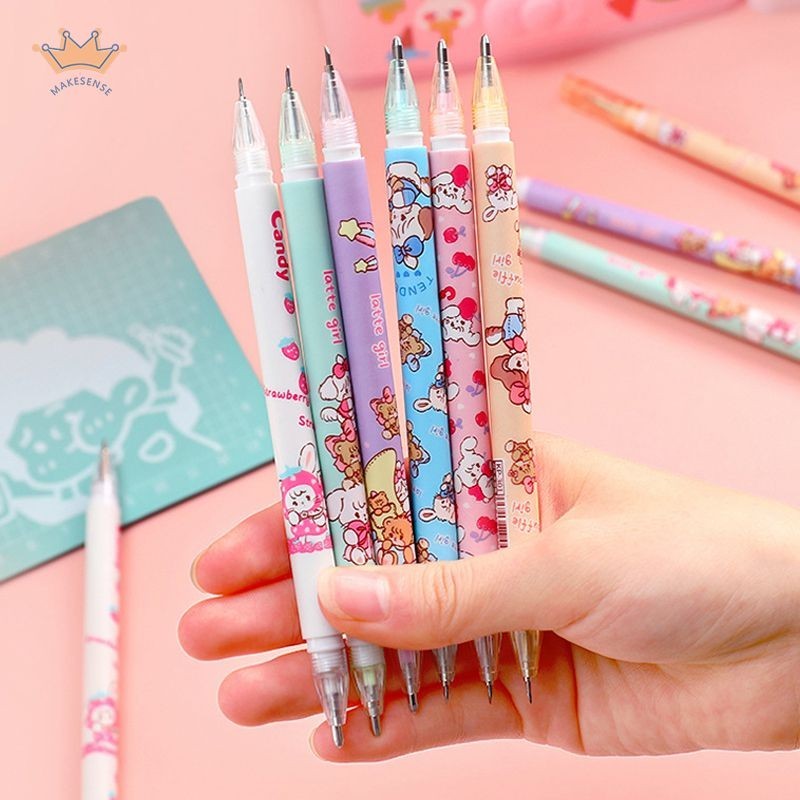 

pisau pena multifungsi colorful kartun untuk alat tulis MK