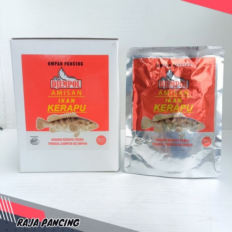 Amisan Djempol Kerapu - Umpan pancing pelangi kerapu - Djempol Kerapu - Pelangi Kerapu