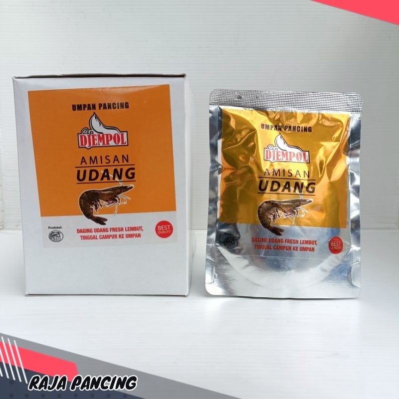 Amisan Djempol UDANG - Umpan pancing pelangi udang - Djempol udang - Pelangi Udang