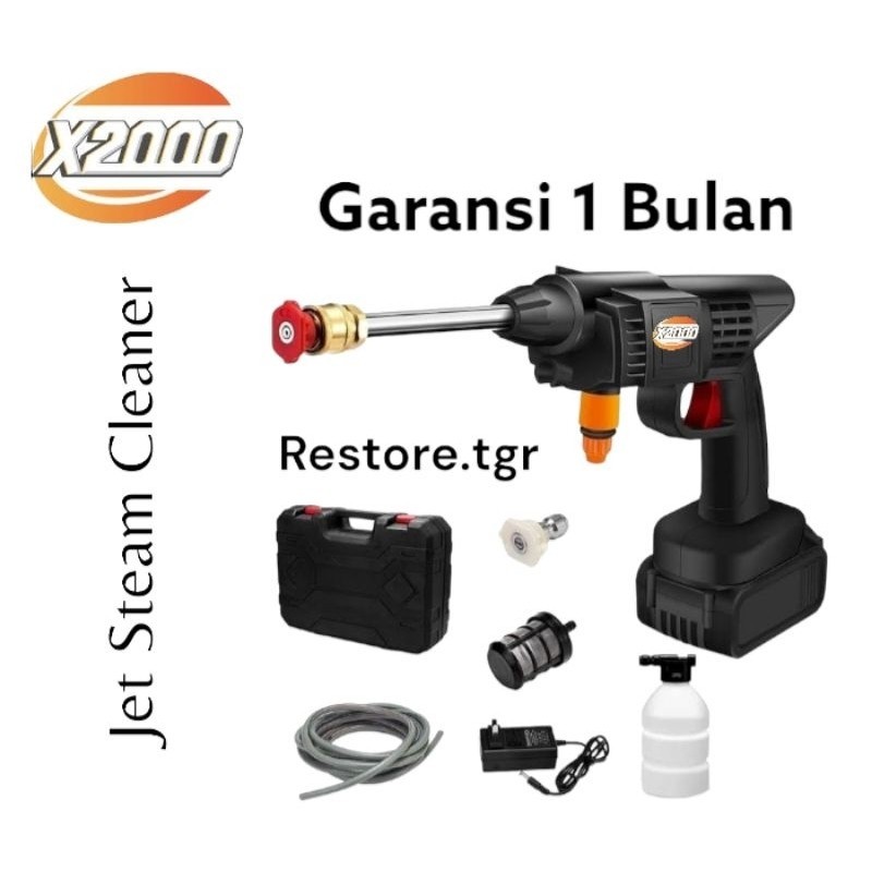 Alat Cuci Steam Motor Mobil Portable / Jet  Cleaner Portable / Mesin Cuci Motor Mobil [original]