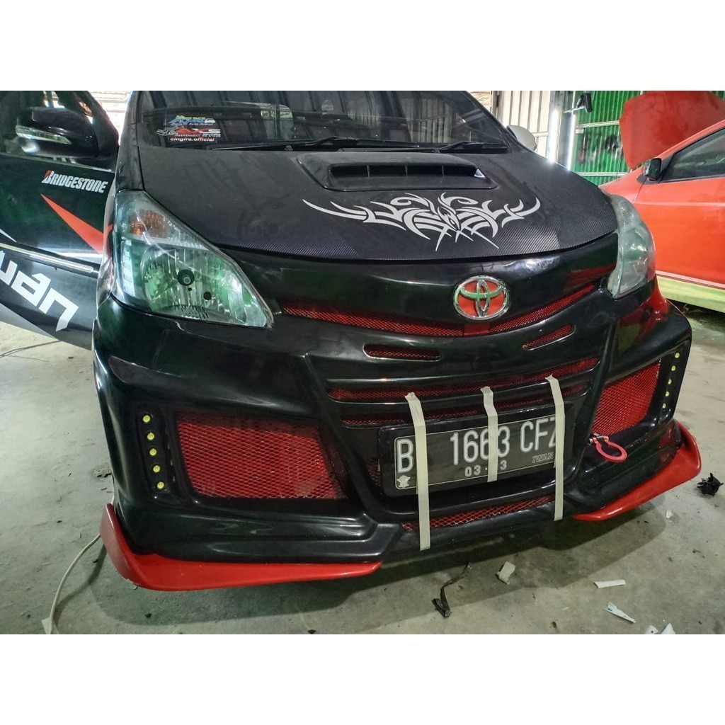 bemper depan all new avanza 2012 2013 2014 bhn duraflex grt indonesia sl20