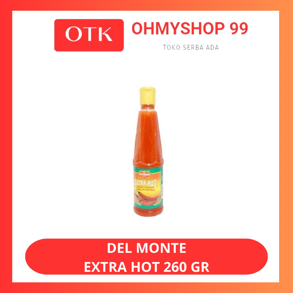 

DELMONTE Sambal Saus Extra Hot 260gr