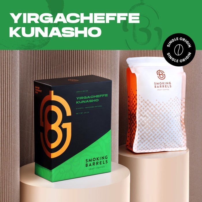 

Ethiopia Yirghaceffe Kunasho Anaerobic Natural - Smoking Barrels