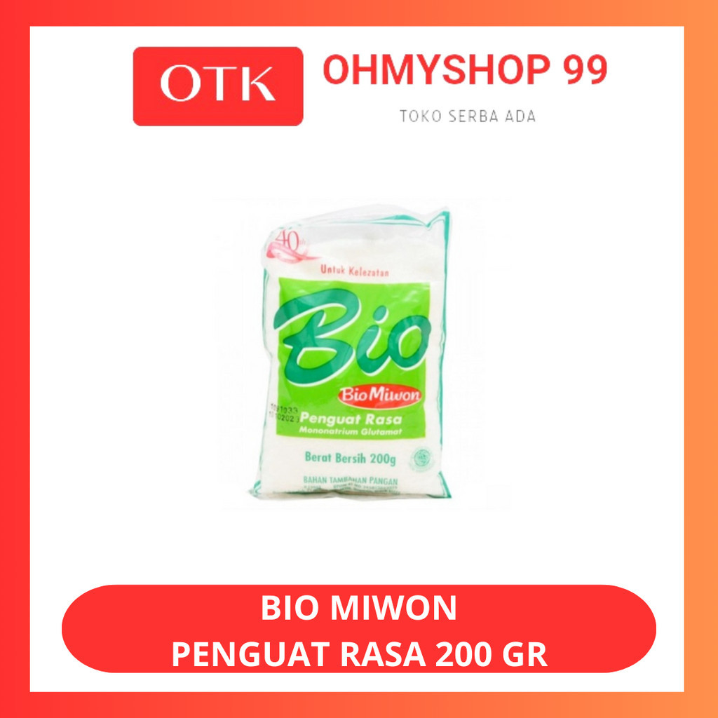 

BIO MIWON Bumbu Penguat Rasa Micin 200gr