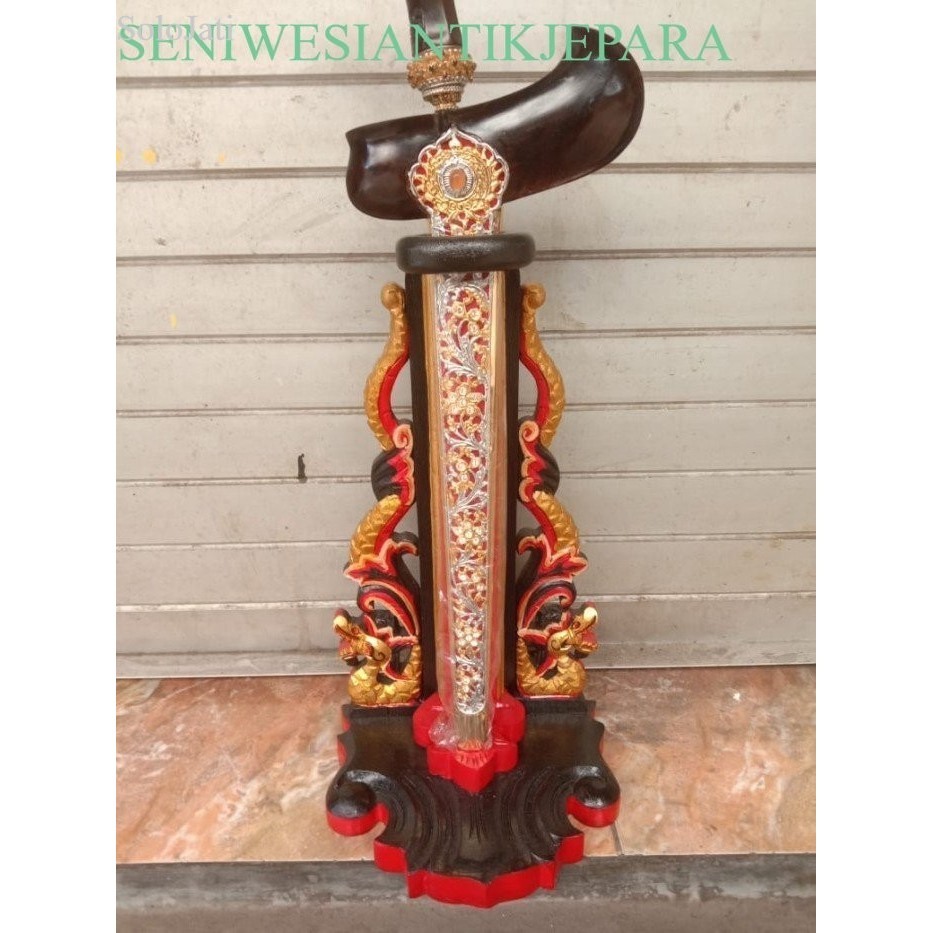 

Jagrak Keris Semi Blawong Ukir Naga antik