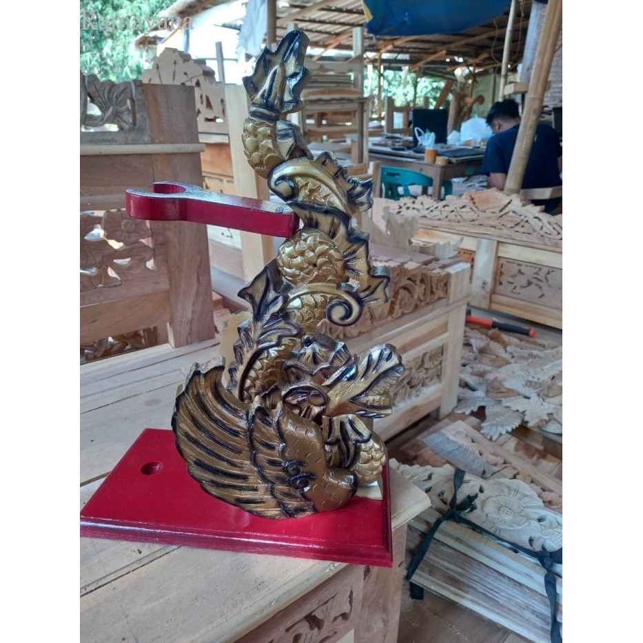 

termurah jagrak naga amboro ukir 3D alusan bk megantara sengkelat lar Antik