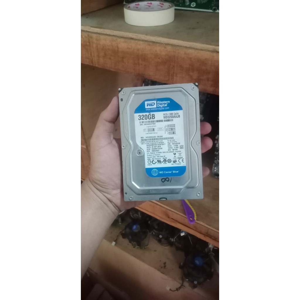 hardisk PC 320GB Merk Campur
