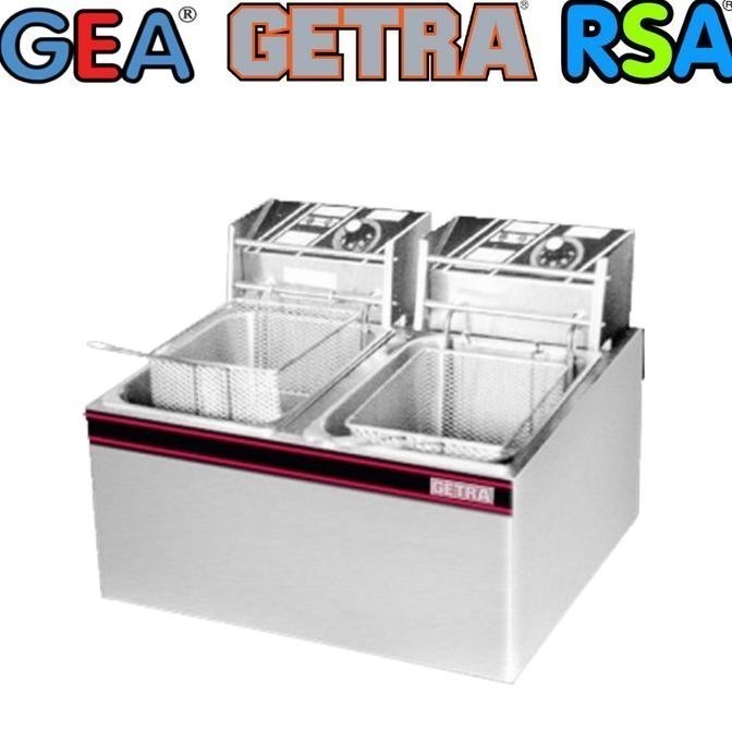 GETRA EF-82 DEEP FRYER LISTRIK ALAT PENGGORENAN 2 TANK 11 LITER -27sg