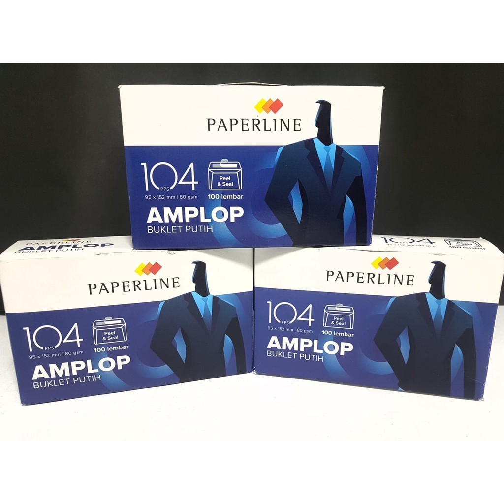 

Harga Grosir (5kotak/500 Lbr ) Amplop Putih PAPERLINE PPS-104